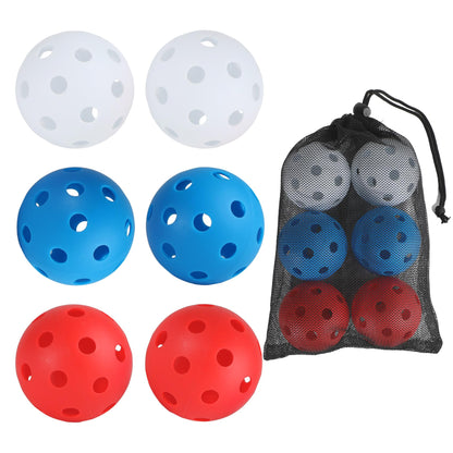 Aivalas Backyard Golf Games Ball Baseball Training Ball Golf Bucket Game Practice Game Replacement Balls for Indoor Outdoor Backyard Lawn