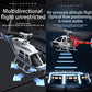 C138 RC Helicopter for Adults, 2.4G 1/30 6CH RC Military Helicopter with 6-axis Gyro 6G/3D Flips & One Key Take Off/Landing Remote Control Airplane