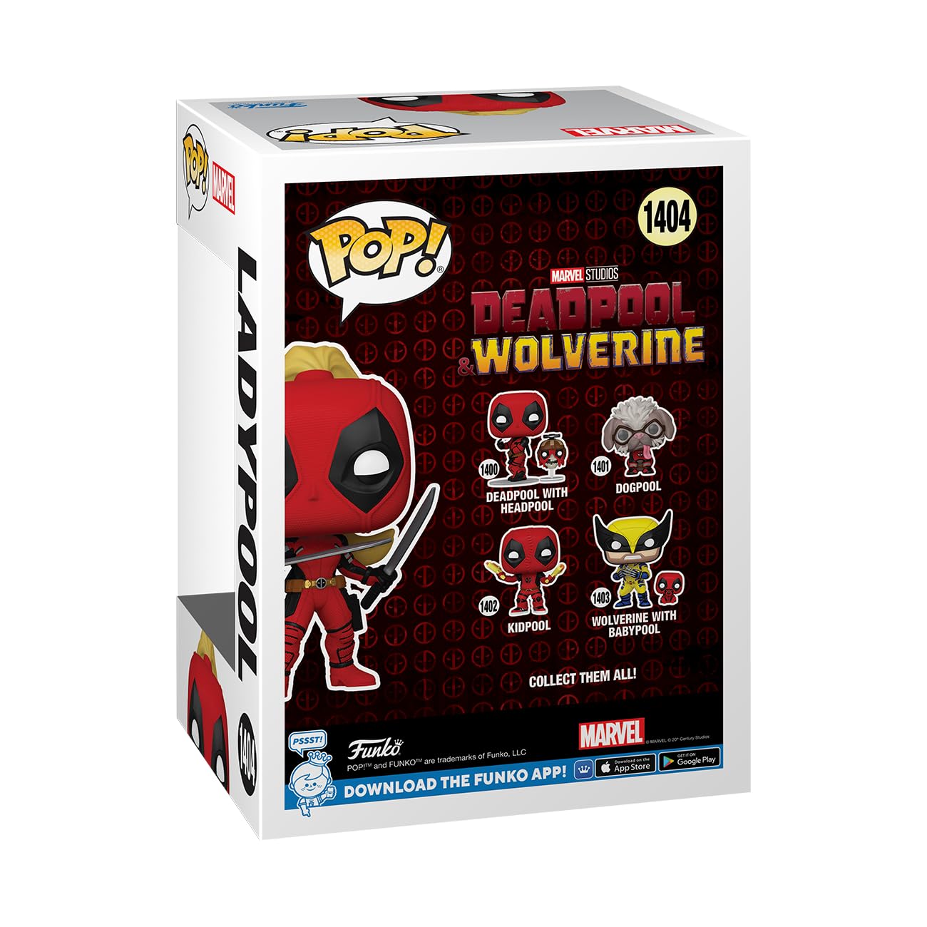 Funko POP Marvel: Deadpool & Wolverine - Ladypool - Deadpool 3 - Collectable Vinyl Figure - Gift Idea - Official Merchandise - for Kids & Adults