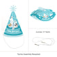 Big Dot of Happiness Arctic Polar Animals - Cone Happy Birthday Party Hats for Kids and Adults - Set of 8 (Standard Size)