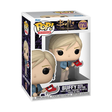 Funko Pop! TV: Buffy The Vampire Slayer - Buffy with Scythe - Collectable Vinyl Figure - Gift Idea - Official Merchandise - Toys for Kids & Adults