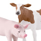 Terra by Battat Farm Animal Figurines, Realistic 3-Piece Toy Set, Animals