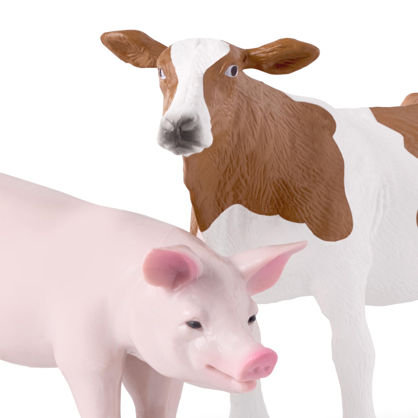 Terra by Battat Farm Animal Figurines, Realistic 3-Piece Toy Set, Animals
