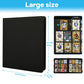 SKYHJK Card Binder-12 Pockets Trading Card Binder for Holding 480 Cards with 20 Two-Sided Pages?Compatible with Game Cards, Comic Trading Collectible