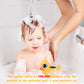 Baby Bathtub Thermometer with LED Display Screen+Cute Duck toy-2-in-1
