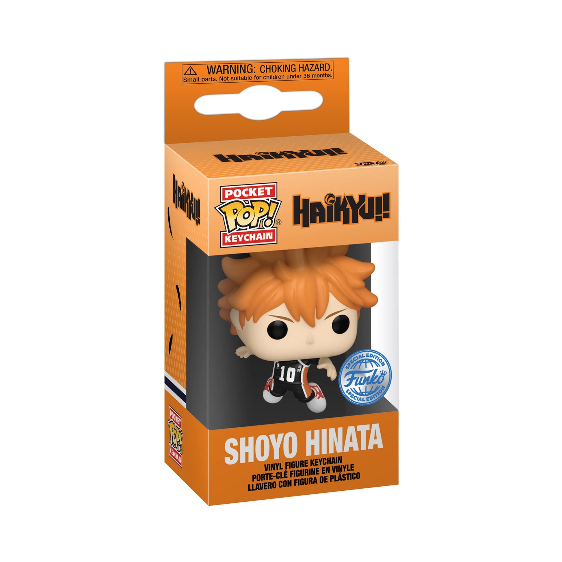 Funko Pop! Keychain: Hinata - Haikyu! Novelty Keyring - Collectable Mini Figure - Stocking Filler - Gift Idea - Official Merchandise - Anime Fans -