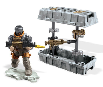 Mega Construx Call of Duty Care Package Gold Building Set