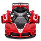 RASTAR Build Your Own RC Car Ferrari FXXK EVO Kit with Remote & DIY Decals