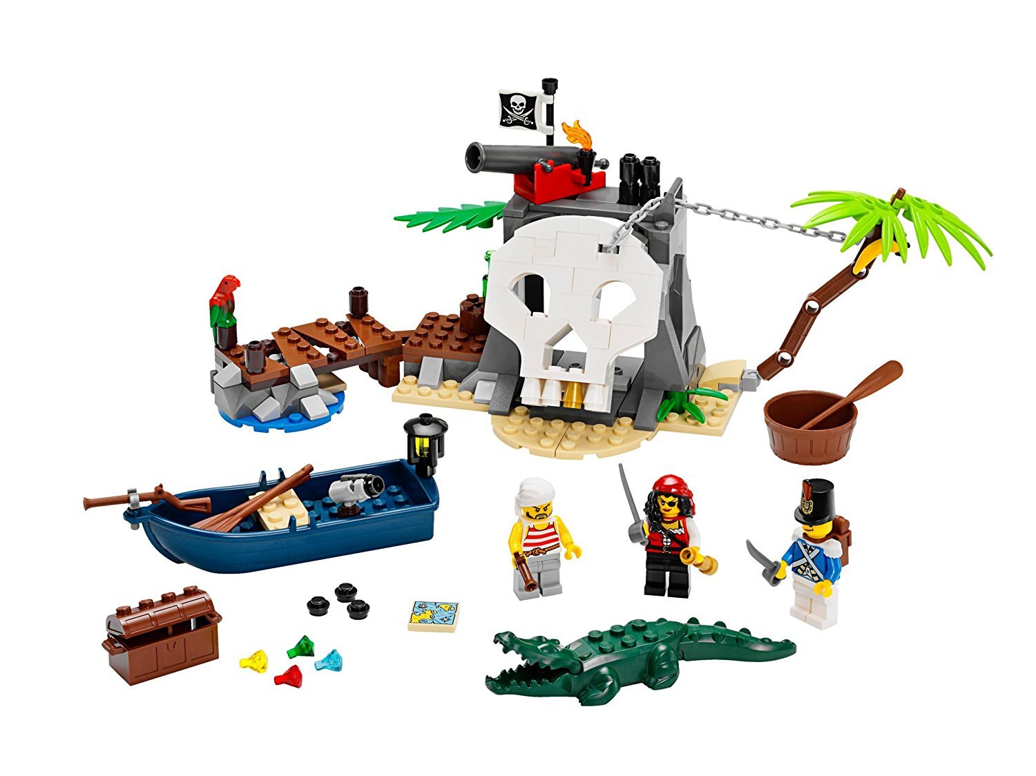 Lego Pirates Treasure Island