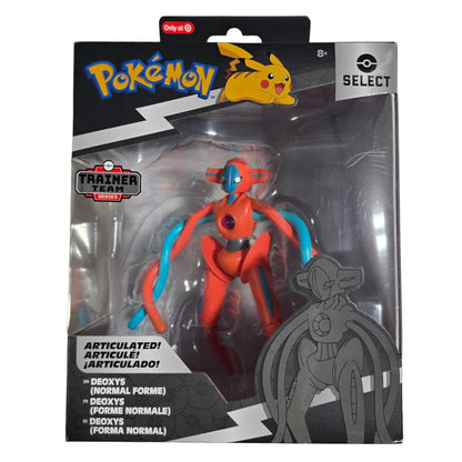 Pokémon Select Deoxys (Normal Form) - 6-Inch Super-Articulated Figure with 15 Plus Points of Articulation