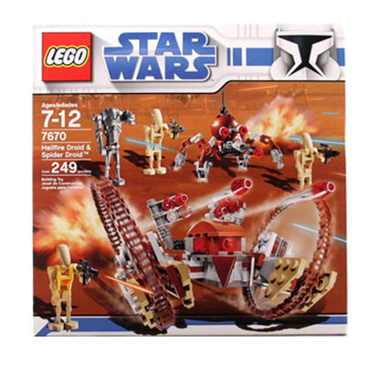 LEGO Star Wars Hail-Fire Droid & Spider Droids