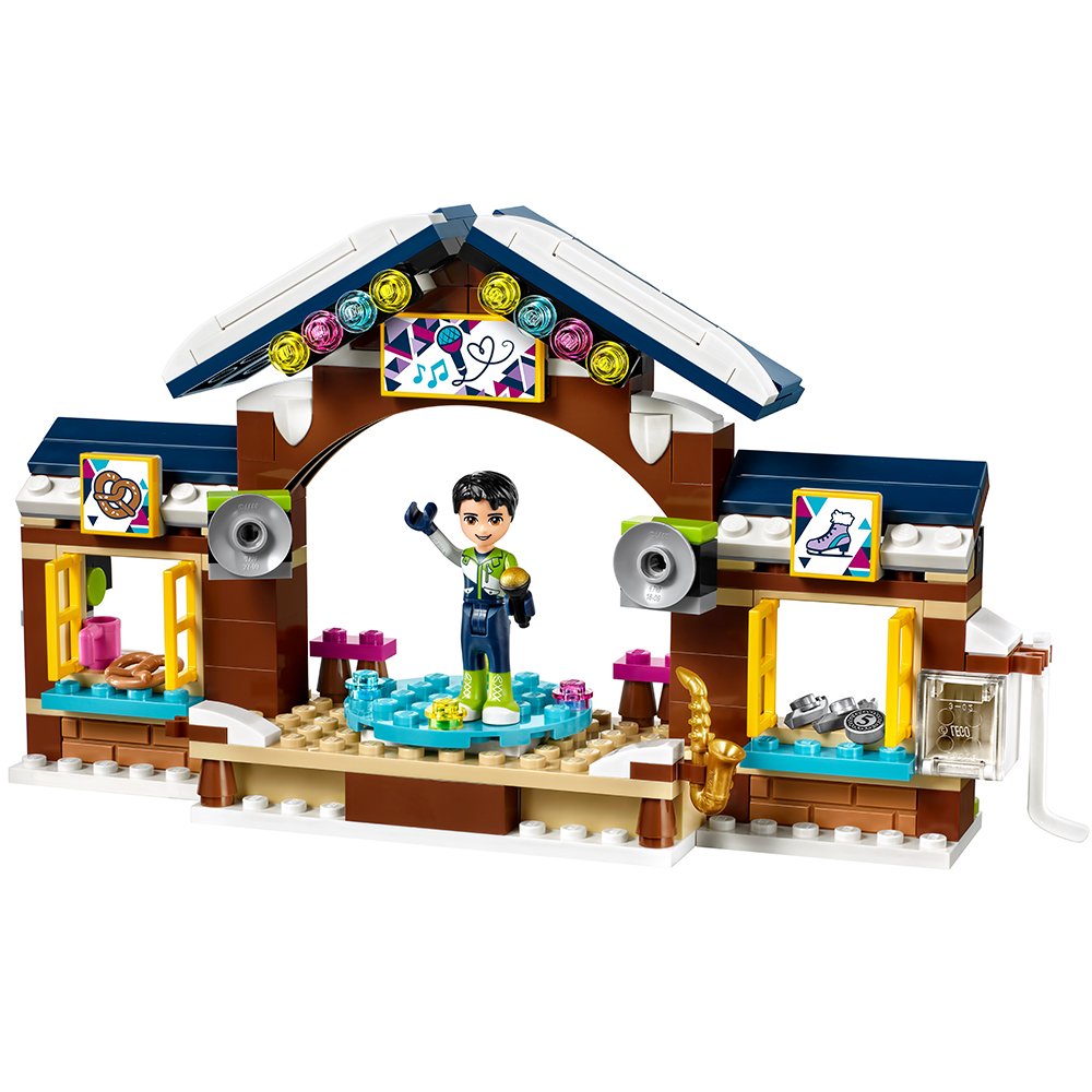 LEGO Friends Snow Resort Ice Rink 41322 Building Kit (307 Piece)
