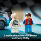 LEGO Speed Champions Time Machine from Back to The Future Building Toy for Kids - Pretend Play & Display Car Toy W/ 2 Build Modes for Boys & Girls