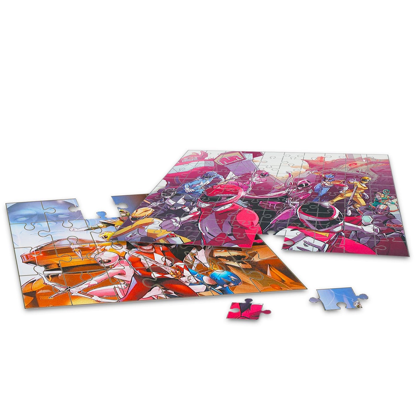 Power Rangers Jigsaw Puzzles for Kids, Ages 4-8 - 2 Pack Bundle