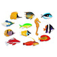 Learning Resources Fun Fish Counters, Set of 60, Ages 3+, Educational Counting and Sorting Toy, Fine Motor Skills ,Animal Toys for Kids