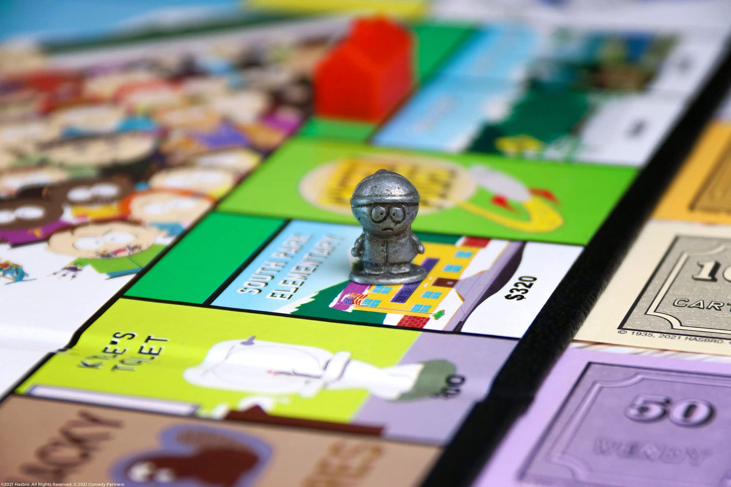 Monopoly South Park | Based on Comedy Central South Park Show | Featuring Familiar Locations, Episodes, and Characters | Officially-Licensed