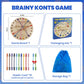 Wooden Rope Puzzle DIY Board Game Brain Teaser Logic Game for Kids Adults