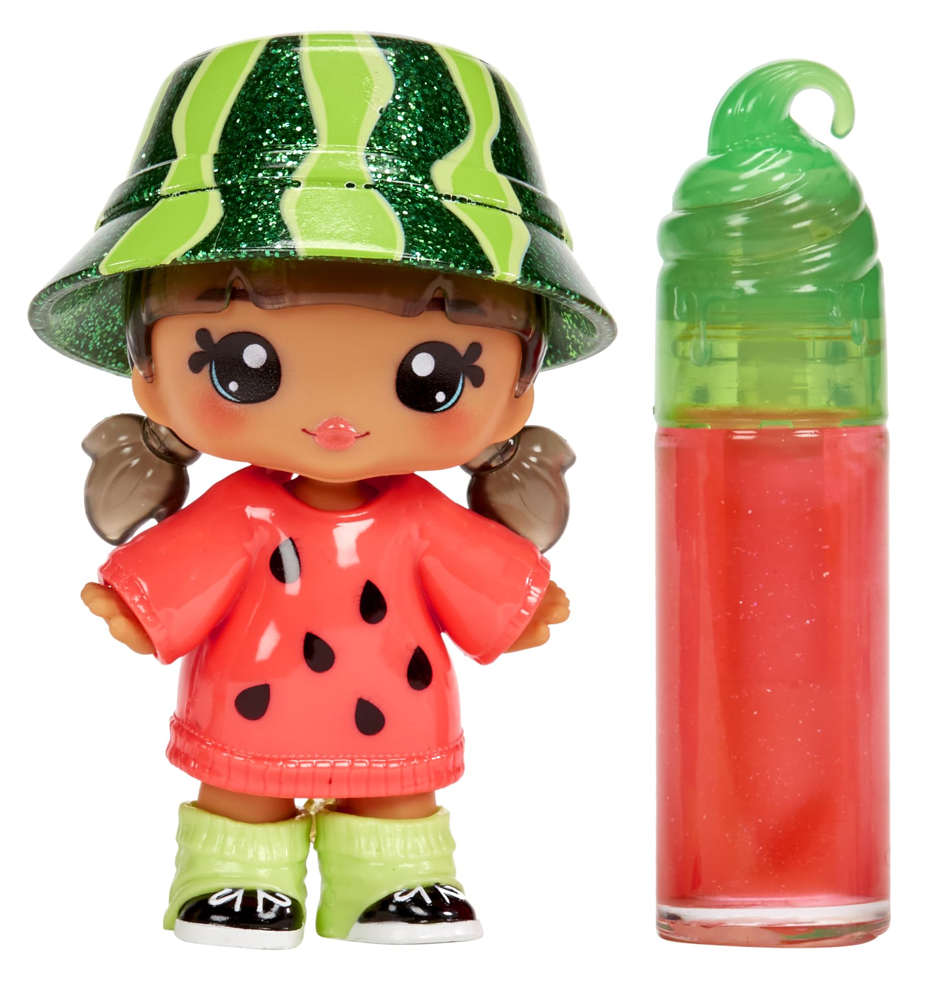 Yummiland Lipgloss Doll- Maya Watermelon, Ages 4+