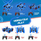 Remote Control Car, RC Cars Toys for Kids Ages 6-12, 2.4GHz RC Stunt Truck with 360° Double-Sided Flips, 4WD Off-Road Racing, Christmas Birthday Gifts