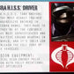 G.I. Joe Pursuit of Cobra (POC) H.I.S.S. Attack Scout with HISS Tank Driver Action Figure