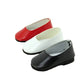 American Fashion World Red, White, and Black Flats for 18-Inch Dolls | 3 Pack | Premium Quality & Trendy Design | Dolls Shoes | Shoe Fashion for Dolls