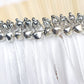 Kingsnow 100 Pieces Lace Wedding Ribbon Wands with Triple Ribbon and Silver Bell Wand Silk Fairy Stick Wand Streamers Party Ribbon Sticks Magic Fairy