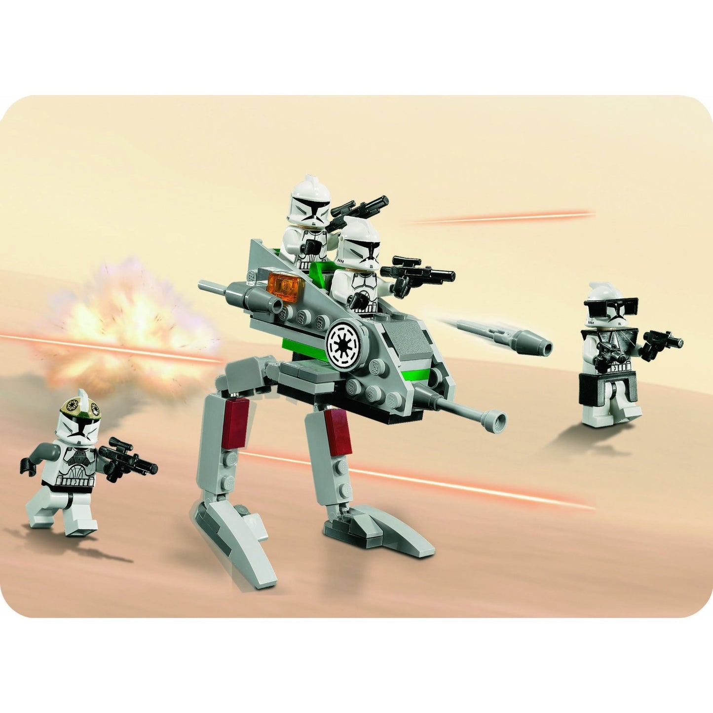 LEGO Star Wars 8014 - Clone Walker Battle Pack
