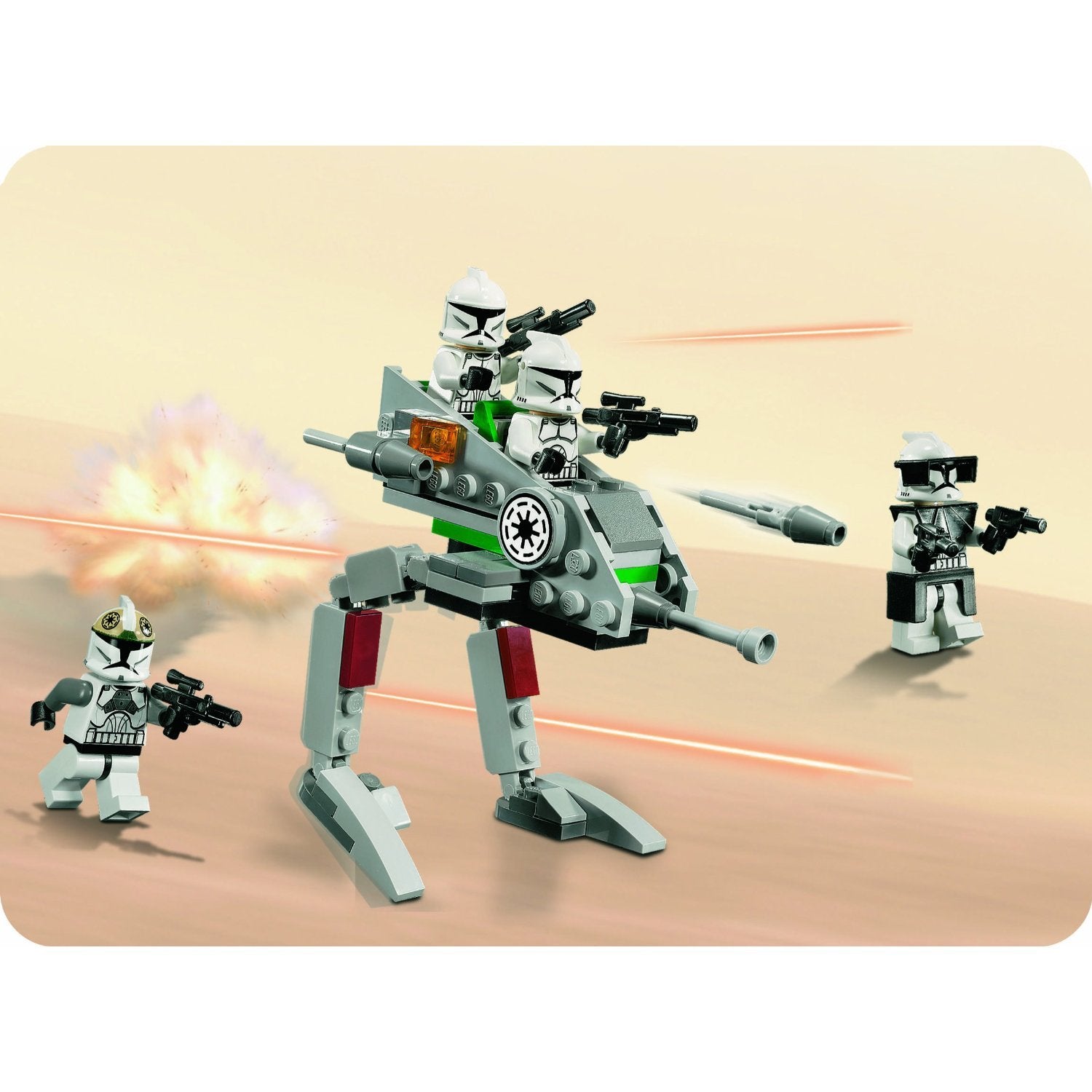 LEGO Star Wars 8014 - Clone Walker Battle Pack