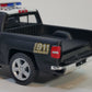 KiNSMART 2014 Chevrolet Silverado LTZ Crew Cab 4x4 1:46 Scale 5 Inch Diecast Metal Model Pick-up Interceptor Truck Police K9 Unit