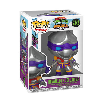 Funko Pop! Animation: Godzilla X Turtles - Donatello x Jet Jaguar - Collectable Vinyl Figure - Gift Idea - Official Merchandise - Toys for Kids