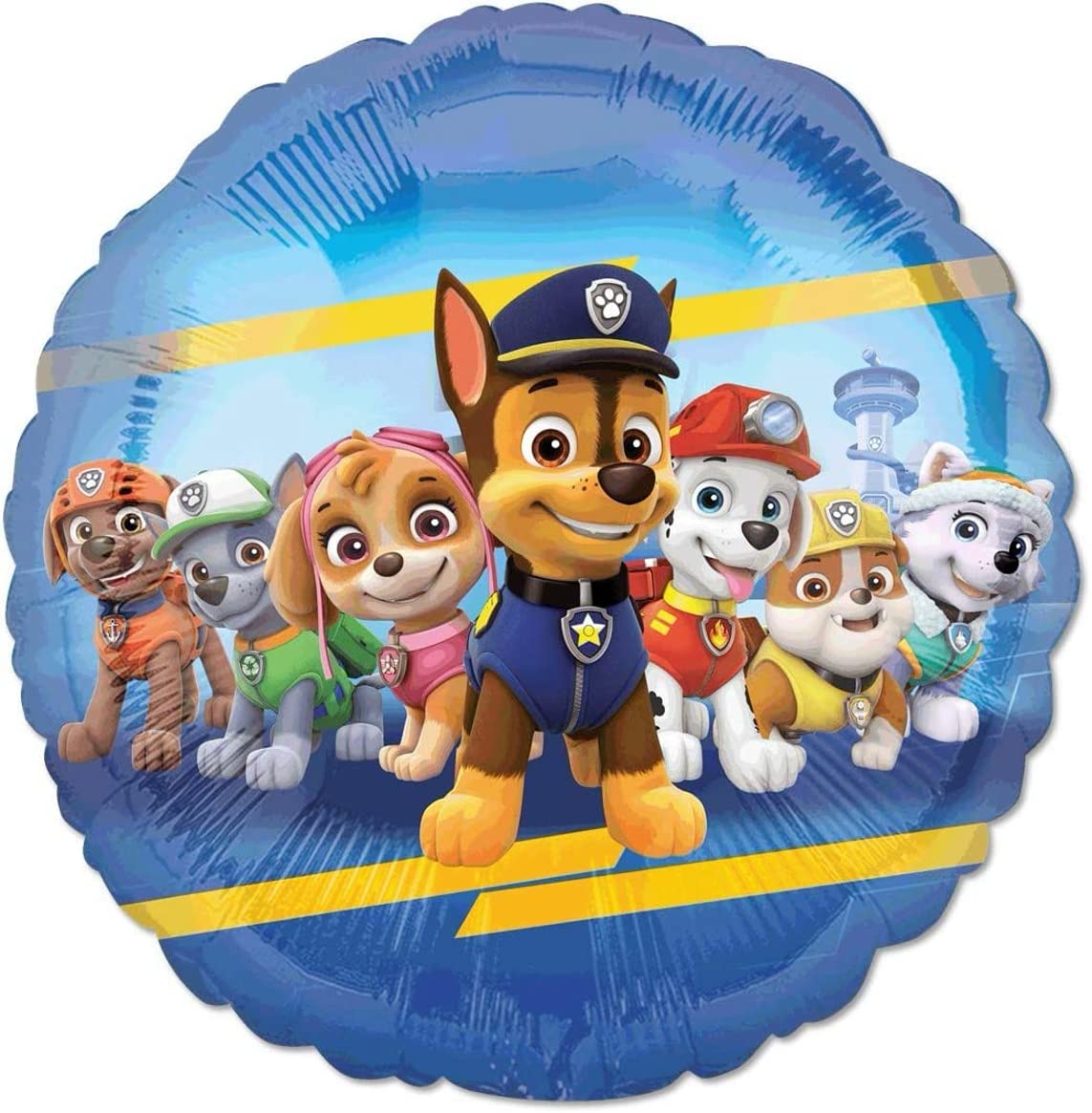 Paw Pups Marshall Fire Truck Ladder Engine on Patrol Birthday Balloons