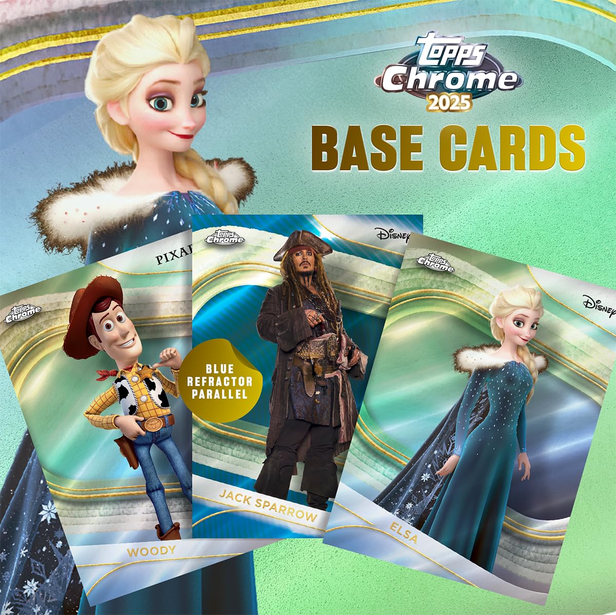 2025 Topps Chrome Disney - Factory Sealed - Value Box