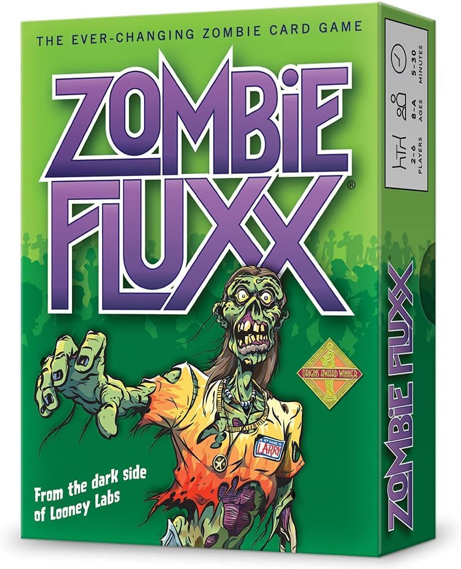 Zombie Fluxx Card Game - Ever-Changing Gameplay and Zombie Adventure
