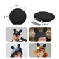 4 Pcs Magnetic Mouse Ears for Hats, Removable Magnet Minni Ear for Cap, Interchangeable Mouse Ears for Baseball Hat, Clip-On Hat Accessory, Adults