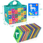 Alphabet Flash Cards for Toddlers, 26Pcs Baby Soft Letter Flash Cards