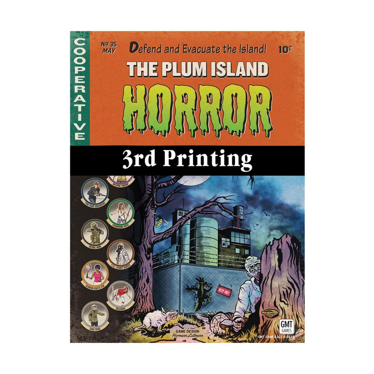 GMT Games Plum Island Horror