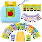 Talking Flash Cards for Toddlers 1 2 3 4 5 Year Olds, 224 Sight Words Montessori Language Learning Toys, Pocket Speech Therapy & Autism Sensory Toy