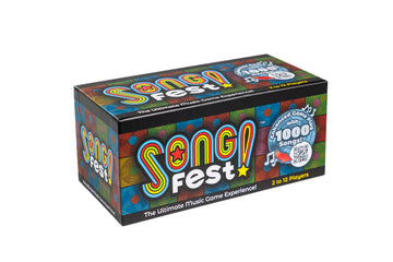 SongFest! Music Trivia Party Game | Song Hint QR Codes Play Music You Remember | 1000 ?’s | 70s Thru Today | 4 Fun Challenge Categories for Adult