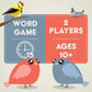 Exploding Kittens A Little Wordy 2 Players - Ages 10+ - 15 Minutes to Play - Letter Tile Word Game - Couples Game, Date Night Game, Adult and Teen