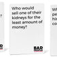 BAD PEOPLE Party Game - Green Expansion - 100 New Question Cards for the Hilarious Adult Card Game for Fun Parties & Board Games Night with Your Group