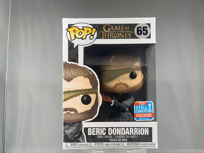 Funko POP! Television: Game of Thrones - Beric Dondarrion with Flame Sword 2018 Fall Convention Shared Exclusive