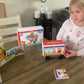 CreateOn Daniel Tiger’s Neighborhood: Neighborhood Trolley Magnetic Tiles Structure Set, Building Toys for Kids, Educational Stem & Montessori Tools