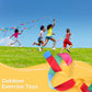 HiUnicorn 12PCS Rainbow Dance Wands Ribbon Streamers for Kids Gymnastics Rhythmic Dancing Twirling Sticks Silks Wands for Girls Circus Carnival