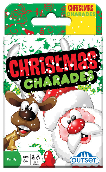 Outset Media - Christmas Charades Card Game - Contains 210 Charades 4 or More Players for Ages 8 and up