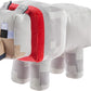 Mattel Minecraft Plush Tamed Wolf Toy, Stuffed Animal, 8-inch Soft Doll Inspired by Video Game Character