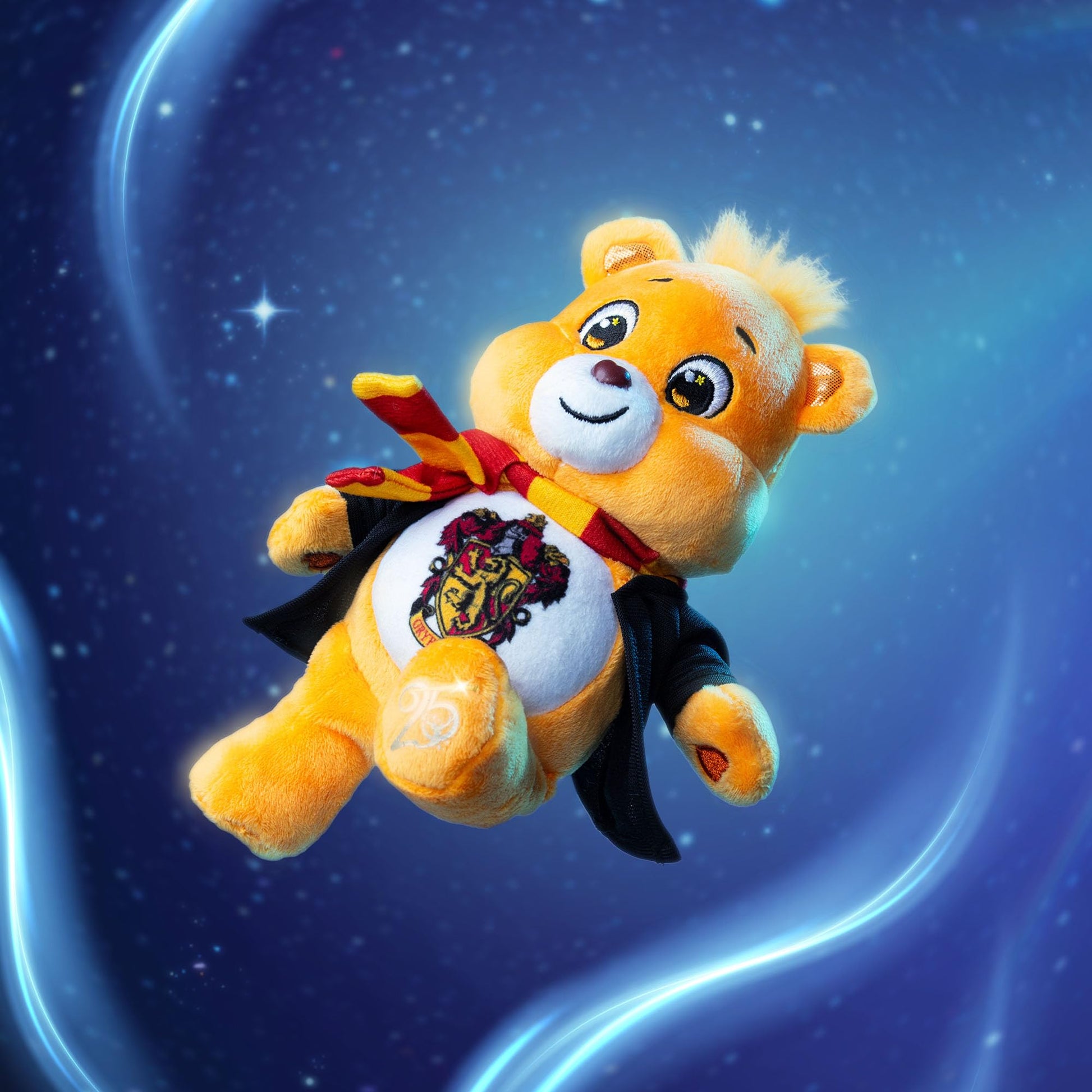 Harry Potter x Care Bears - 8 Inch Plush - Soft, Huggable Plushie, Stuffed Animal for Girls and Boys, Ages 4+, Gryffindor House Tenderheart Bear