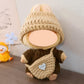 Handcrafted Clothes for Labub Doll Premium Dolls Outfit 3 Pieces Stylish Doll Accessories Compatible with 5.91/6.7inch (15/17cm) Dolls Hat Sweater