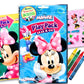 Disney Mickey and Minnie Mouse Party Favor Set Bundle for Kids - 8 Play Packs with Mini Coloring Books, Stickers for Boys and Girls Birthday Party