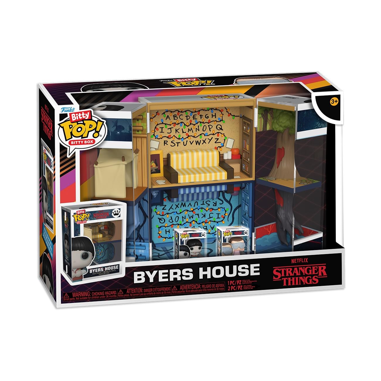 Funko Bitty Boxes: Netflix Stranger Things - Byers House with Will & Eleven