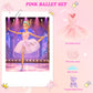 BARWA 3 Sets Ballerina Doll Clothes Ballet Outfits Dance Dresses Costume Mirror Tutu Skirt with 3 Shoes 3 Crown Accessories for 11.5 inch Girl Doll